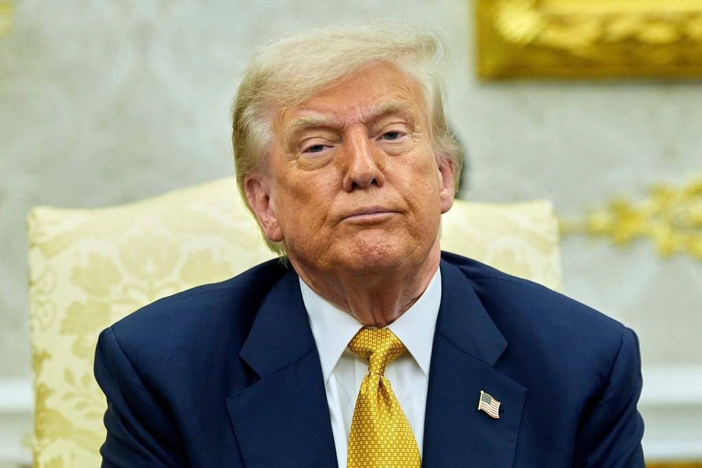 Tổng thống Mỹ Donald Trump. (Ảnh: AP) ap25197590476764.jpg