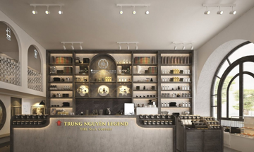 Ông Đặng Lê Nguyên Vũ khai trương cửa hàng Trung Nguyên Legend tại vị trí đắc địa TP. HCM