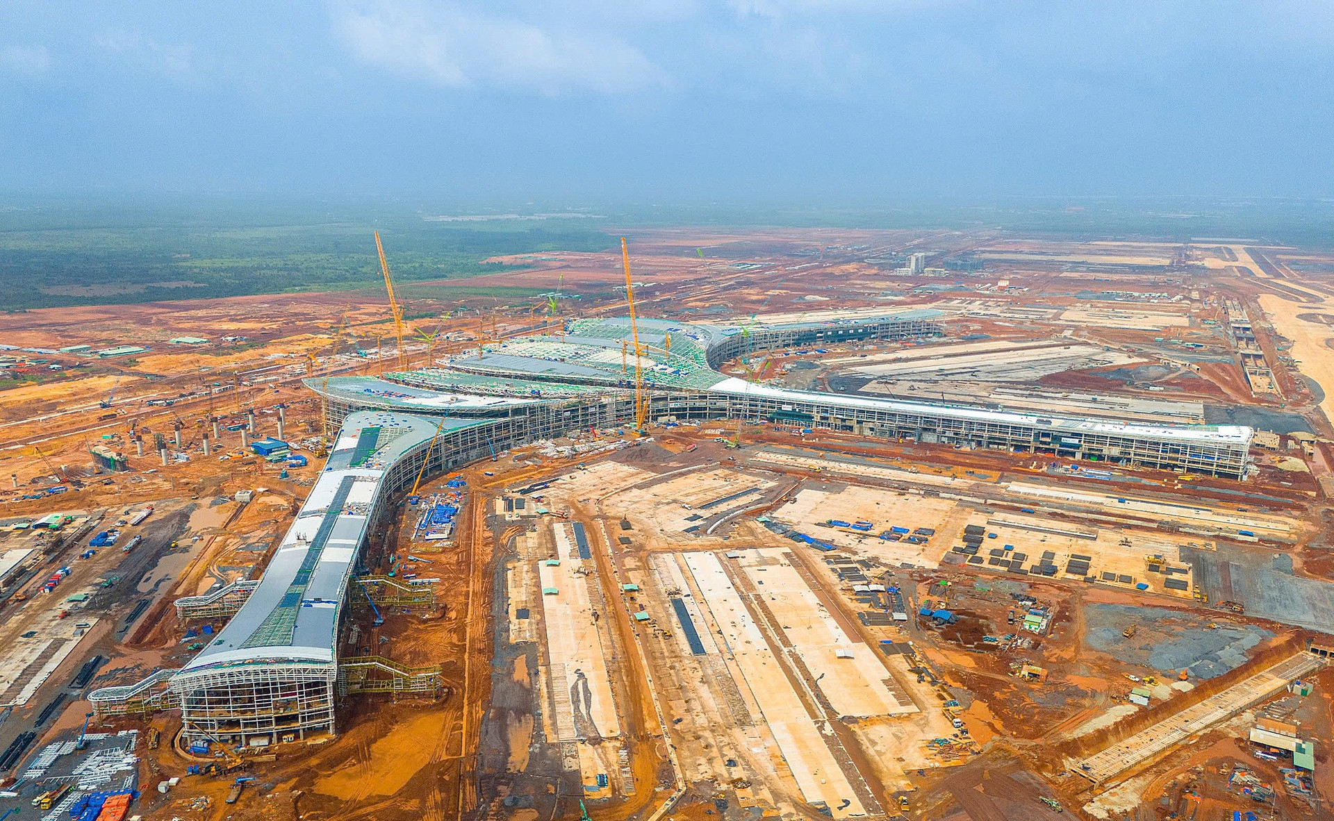 Công trình cao nhất tại siêu sân bay Long Thành chính thức đạt dấu mốc quan trọng- Ảnh 3.