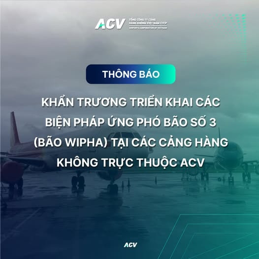 Cục Hàng không Việt Nam phát thông báo khẩn, hành khách và hãng bay cần chú ý