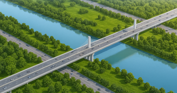 Chỉ hơn 1 năm nữa, sẽ hoàn thành cây cầu bắc qua sông Hồng, nối liền hai tỉnh Việt Nam – Trung Quốc