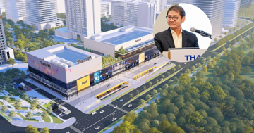 Công ty của tỷ phú Trần Bá Dương khởi công trung tâm thương mại đầu tiên tại Hà Nội, quy mô hơn 24.000m2