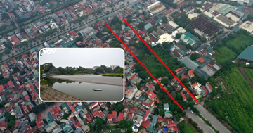 Tuyến đường hơn 20 năm đắp chiếu giữa Thủ đô: Đầy cỏ dại, thường xuyên ngập úng, người dân mong sớm được đền bù
