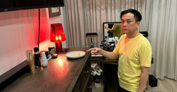 Hình ảnh khám xét tư gia nhà thiết kế thời trang Nguyễn Công Trí