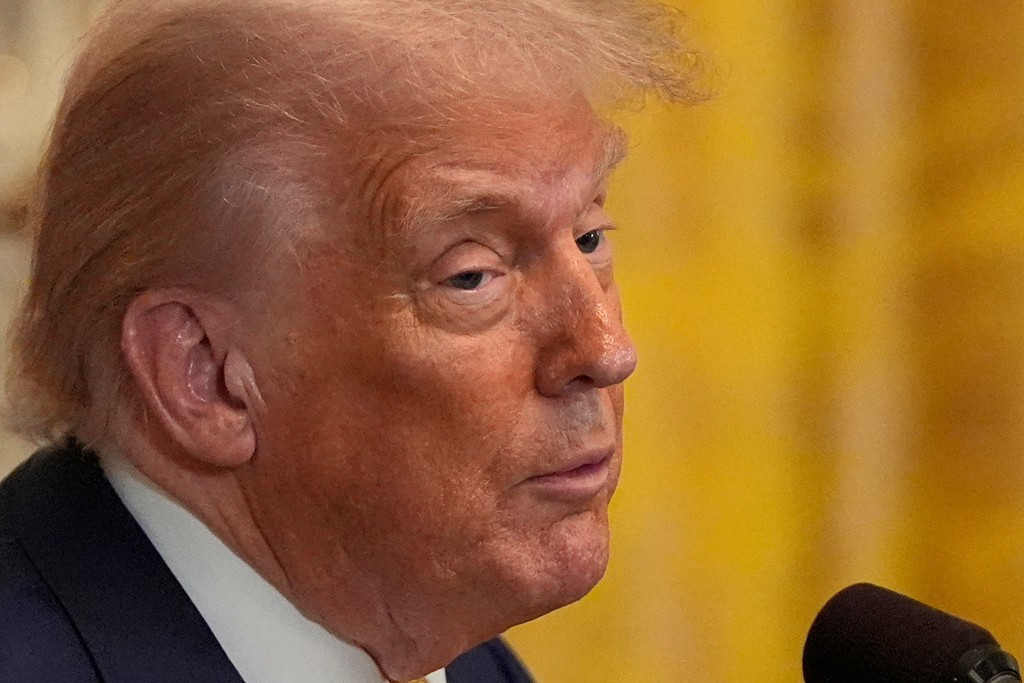 Tổng thống Mỹ Donald Trump. (Ảnh: AP) ap25203861192747.jpg