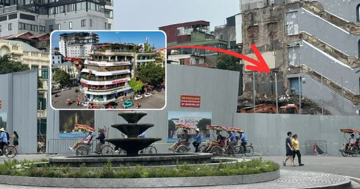 Chỉ hơn một tháng, tòa Hàm cá mập cơ bản đã phá dỡ xong
