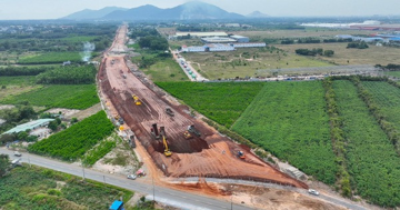 Nhiều nhà thầu chậm tiến độ tại dự án cao tốc gần 18.000 tỷ kết nối sân bay Long Thành