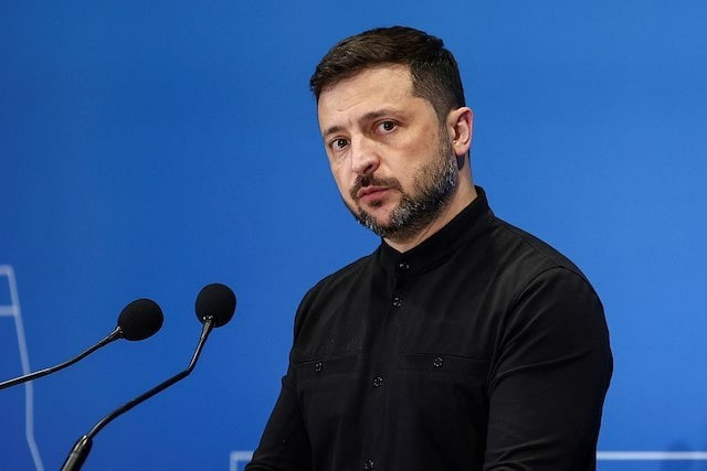 Tổng thống Ukraine Volodymyr Zelensky. (Ảnh: Reuters) mpw3bgppgbjinbwwvxqoa3q5de.jpg