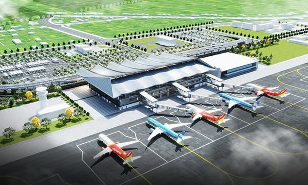 Chốt thời gian khai thác khu đỗ mới sân bay Đồng Hới- Ảnh 1. Chốt thời gian khai thác khu đỗ mới sân bay Đồng Hới- Ảnh 1.