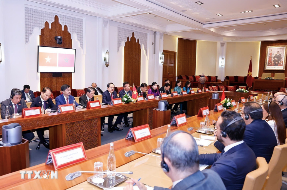 Cuộc hội đàm ngày 25/7. Ảnh: TTXVN screen-shot-2025-07-25-at-90453-pm.png