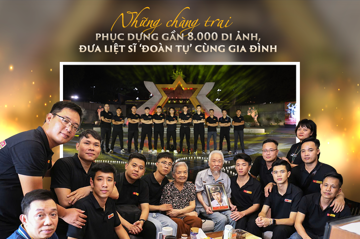 Những chàng trai phục dựng gần 8.000 di ảnh, đưa liệt sĩ ‘đoàn tụ’ cùng gia đình