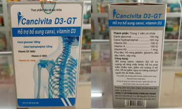Bộ Y tế chính thức thu hồi 2 lô thực phẩm chức năng bổ sung canxi, vitamin D3 nổi tiếng