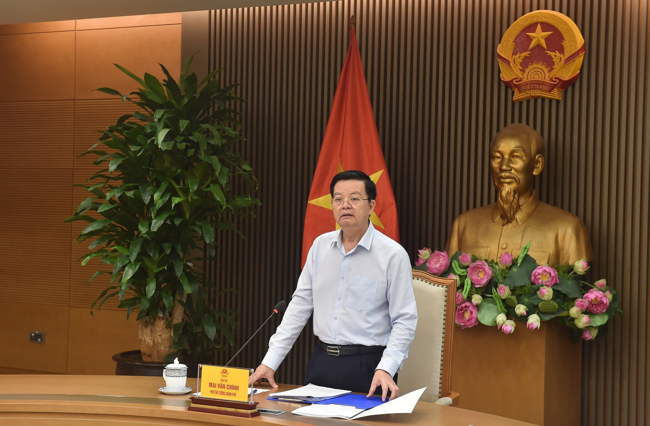 Phó Thủ tướng Chính phủ Mai Văn Chính. Ảnh: VGP. pho-thu-tuong-phat-bieu-17491008180572077747827.jpg