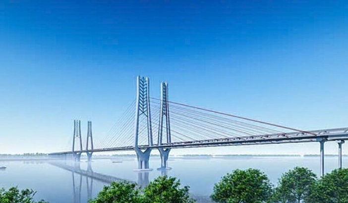 Cân nhắc 2 phương án xây dựng cầu dây văng dài hơn 17km kết nối 2 tỉnh thành vùng Đồng bằng sông Cửu Long- Ảnh 1. Cân nhắc 2 phương án xây dựng cầu dây văng dài hơn 17km kết nối 2 tỉnh thành vùng Đồng bằng sông Cửu Long- Ảnh 1.