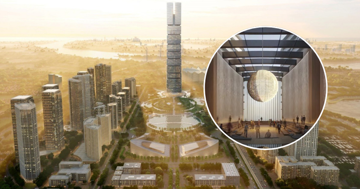 Tháp chọc trời 108 tầng cao bậc nhất Việt Nam: Bỏ xa Landmark 81, trên đỉnh có thể tái hiện chu kỳ mặt trăng nhờ quả cầu đặc biệt