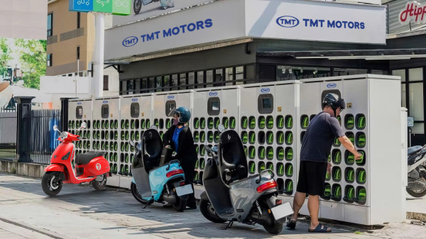 <a style='text-decoration: none;' href='/TMT'>TMT</a> Motors muốn xây hệ thống trạm đổi pin xe điện trên toàn quốc, hứa hẹn xóa bỏ nỗi lo thiếu điểm sạc