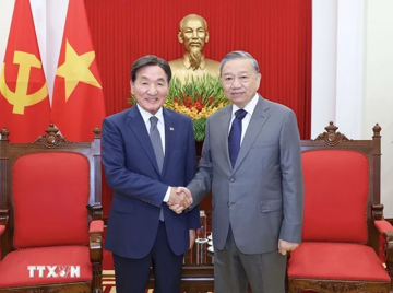 Tổng Bí thư Tô Lâm tiếp Đặc phái viên của Tổng thống Hàn Quốc