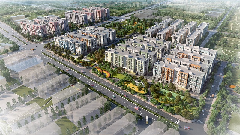 Phối cảnh dự án Happy Home Tràng Cát. Nguồn ảnh: Vinhomes