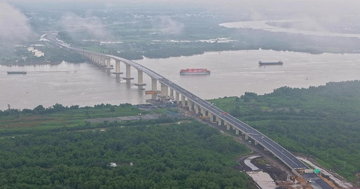Chỉ ít tuần nữa, cầu lớn nhất vành đai chiến lược của Đông Nam Bộ chính thức thông xe