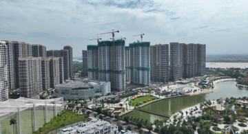 Vinhomes (VHM) và đối tác bất động sản Nhật Bản cất nóc dự án Top 1 của đại đô thị Vinhomes Grand Park