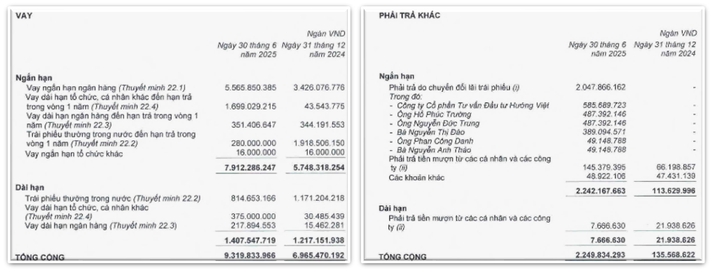 HAGL (<a style='text-decoration: none;' href='/HAG'>HAG</a>) còn gánh 9.300 tỷ nợ vay, vừa chuyển đổi trạng thái của 2.000 tỷ đồng trái phiếu