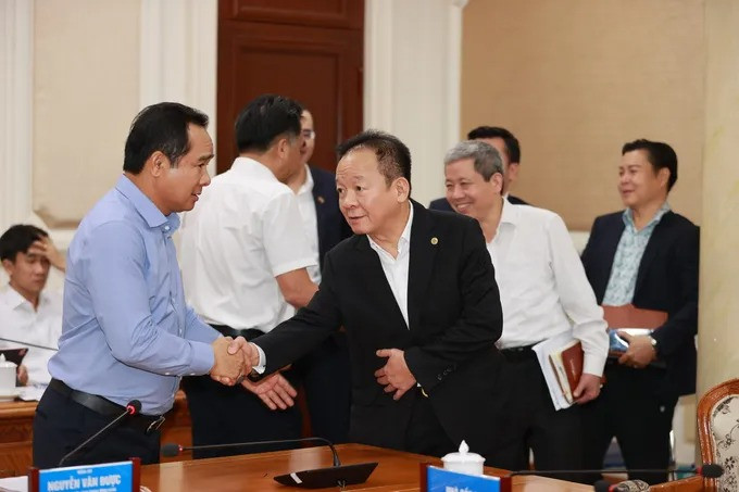 Hình ảnh tại buổi làm việc. Nguồn ảnh: Báo Sài Gòn Giải phóng