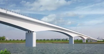 Cây cầu đầu tiên vượt sông Thái Bình, kết nối Bắc Ninh - Hải Phòng dự kiến vượt tiến độ 1 năm