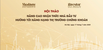 Hội thảo 'Nâng cao nhận thức nhà đầu tư hướng tới nâng hạng thị trường chứng khoán' sắp tổ chức tại Hà Nội