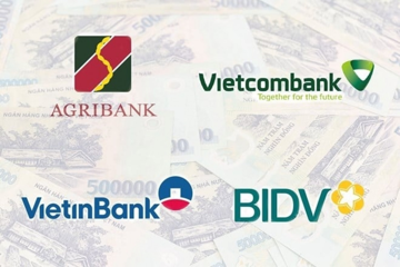 Vietcombank, VietinBank, BIDV, Agribank đồng loạt phát thông báo quan trọng liên quan đến sáp nhập tỉnh
