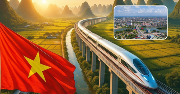 Tỉnh hẹp nhất Việt Nam gấp rút chuẩn bị cho nhiệm vụ sống còn đối với siêu đường sắt tốc độ cao 67 tỷ USD
