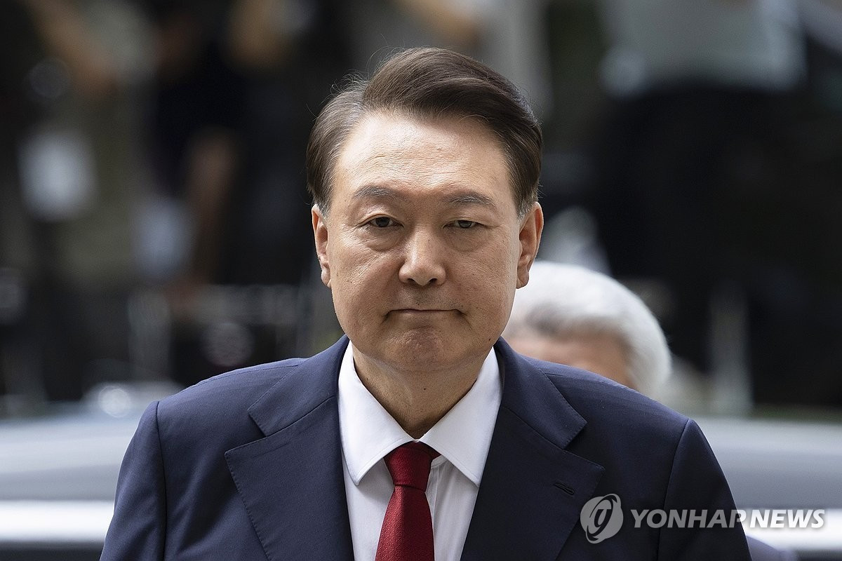 Cựu Tổng thống Hàn Quốc Yoon Suk Yeol. (Ảnh: Yonhap) pyh2025070913820001300-p4.jpg
