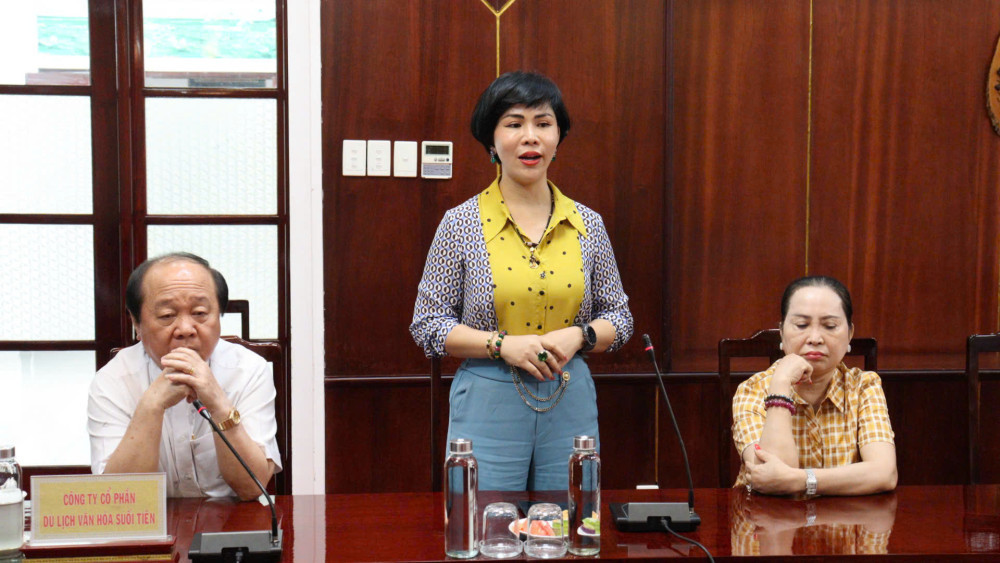 Hình ảnh tại buổi làm việc. Nguồn ảnh: Báo Tây Ninh