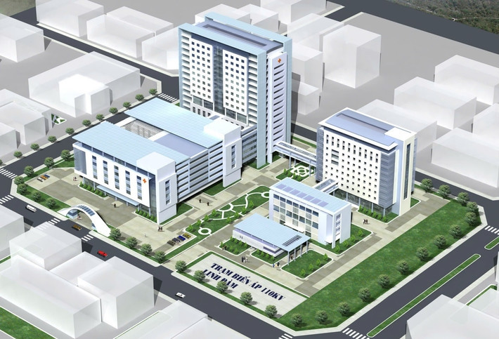 Phối cảnh Bệnh viện Trường Đại học Y Dược - cơ sở Linh Đàm thuộc Đại học Quốc gia Hà Nội Phối cảnh Bệnh viện Trường Đại học Y Dược - cơ sở Linh Đàm thuộc Đại học Quốc gia Hà Nội