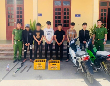 Bắt 6 thanh thiếu niên sinh năm 2005 - 2010