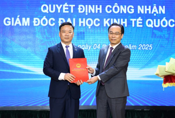 Cựu sinh viên Đại học Kinh tế Quốc dân trở thành Giám đốc của trường