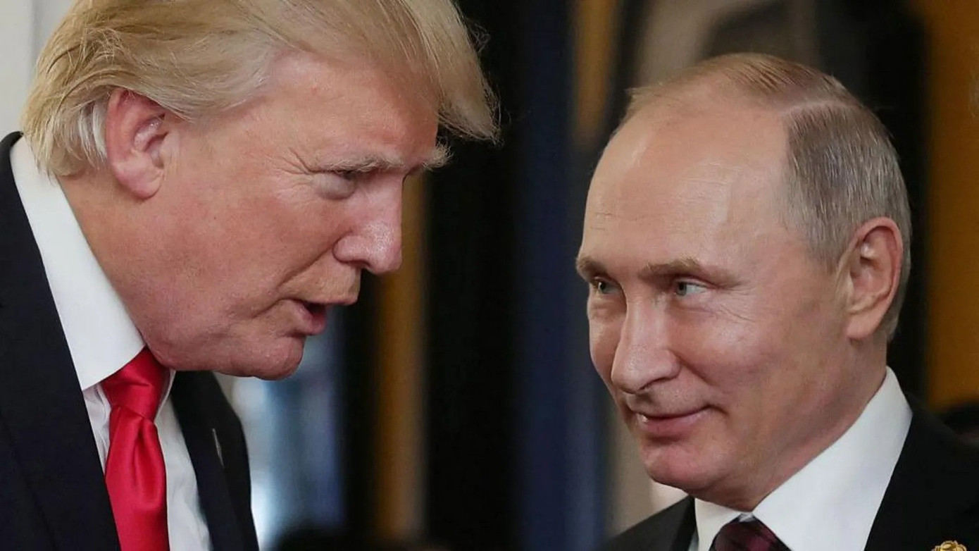 Tổng thống Nga Vladimir Putin và Tổng thống Mỹ Donald Trump. (Ảnh: Getty Images) b2a46c30-746e-11f0-ad5a-6daee3ba.jpg