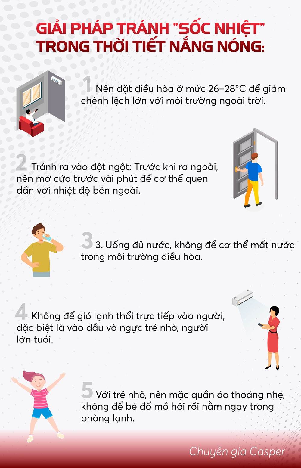 Chuyên gia Casper hướng dẫn cách dùng điều hòa 'lý tưởng' để vừa tiết kiệm, vừa tốt cho sức khỏe - ảnh 3
