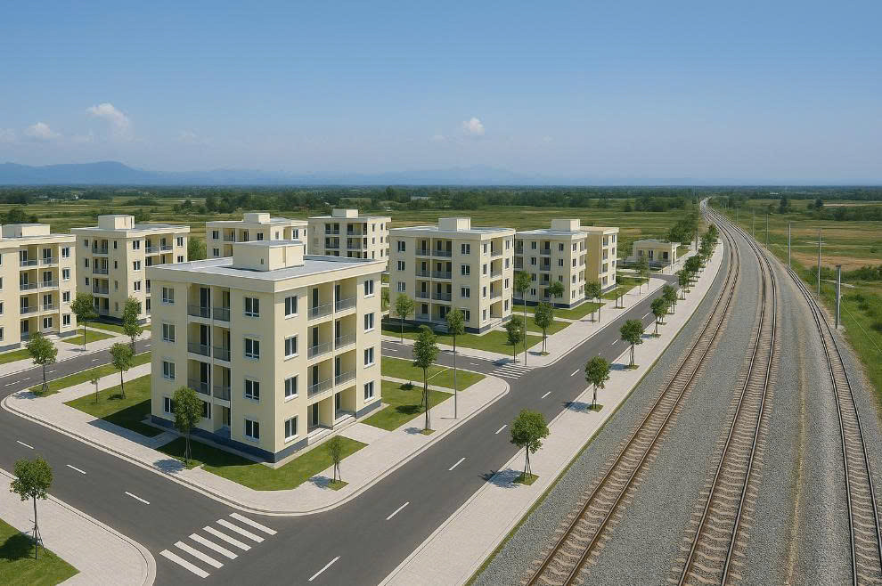 TP. Đà Nẵng dự kiến khởi công khu tái định cư đầu tiên cho dự án đường sắt tốc độ cao Bắc - Nam vào ngày 19/8 tới. Ảnh minh họa TP. Đà Nẵng dự kiến khởi công khu tái định cư đầu tiên cho dự án đường sắt tốc độ cao Bắc - Nam vào ngày 19/8 tới. Ảnh minh họa