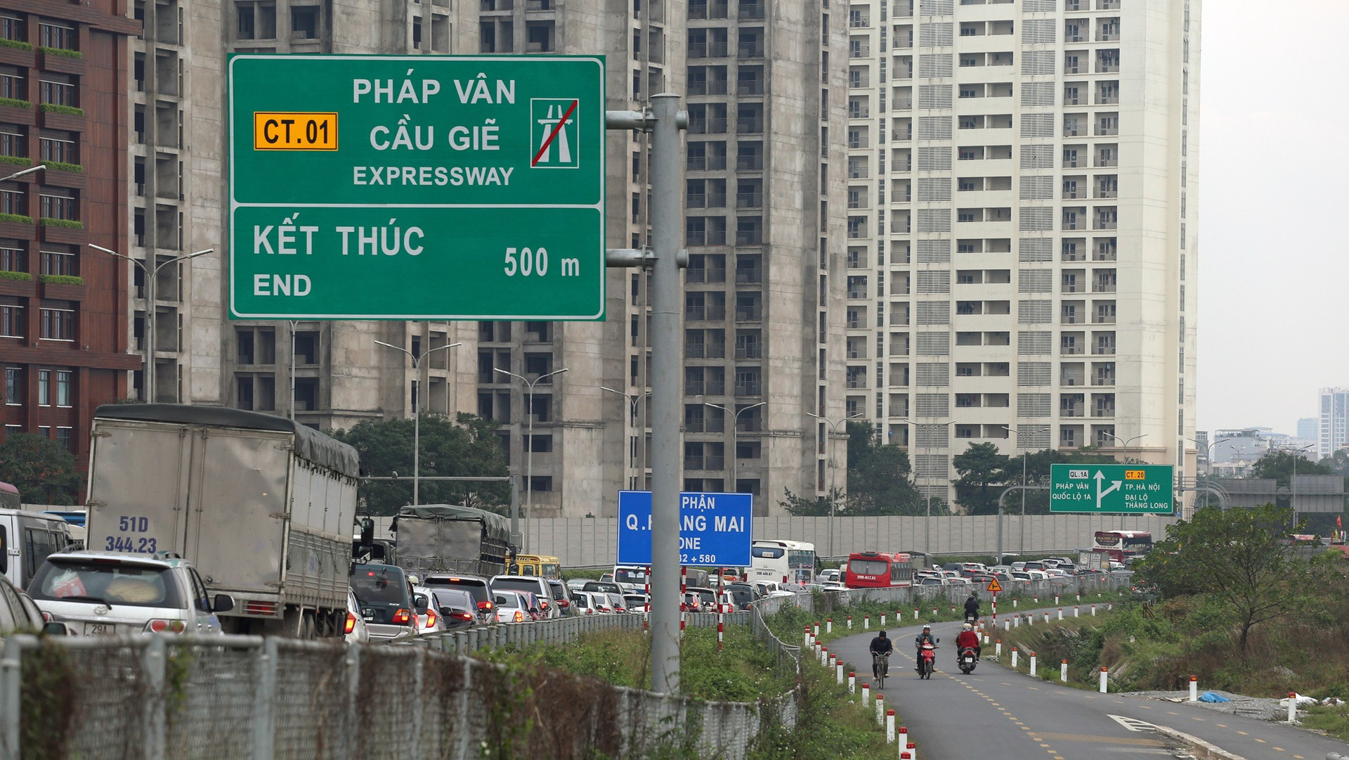 Tuyến cao tốc Pháp Vân - Cầu Giẽ. Nguồn ảnh: VnEconomy Tuyến cao tốc Pháp Vân - Cầu Giẽ. Nguồn ảnh: VnEconomy