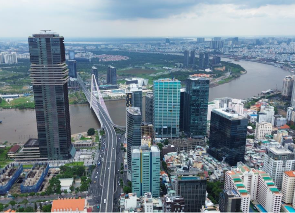 Sắp khánh thành tòa nhà chọc trời 55 tầng cao bậc nhất thành phố giàu nhất Việt Nam- Ảnh 1. Sắp khánh thành tòa nhà chọc trời 55 tầng cao bậc nhất thành phố giàu nhất Việt Nam- Ảnh 1.