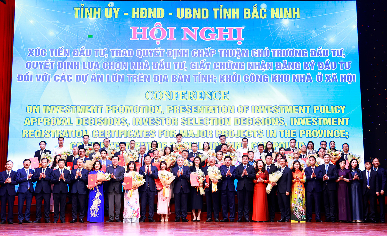 Hình ảnh tại hội nghị. Nguồn ảnh: UBND tỉnh Bắc Ninh