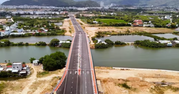 Sắp hoàn thành tuyến đường siêu đẹp ven đầm nước rộng thứ 2 Việt Nam, gấp 10 lần hồ Tây