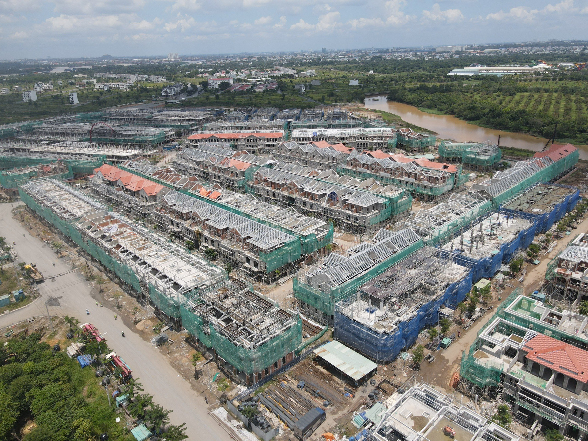 Phối cảnh dự án Aqua Waterfront City. Nguồn ảnh: Ricons