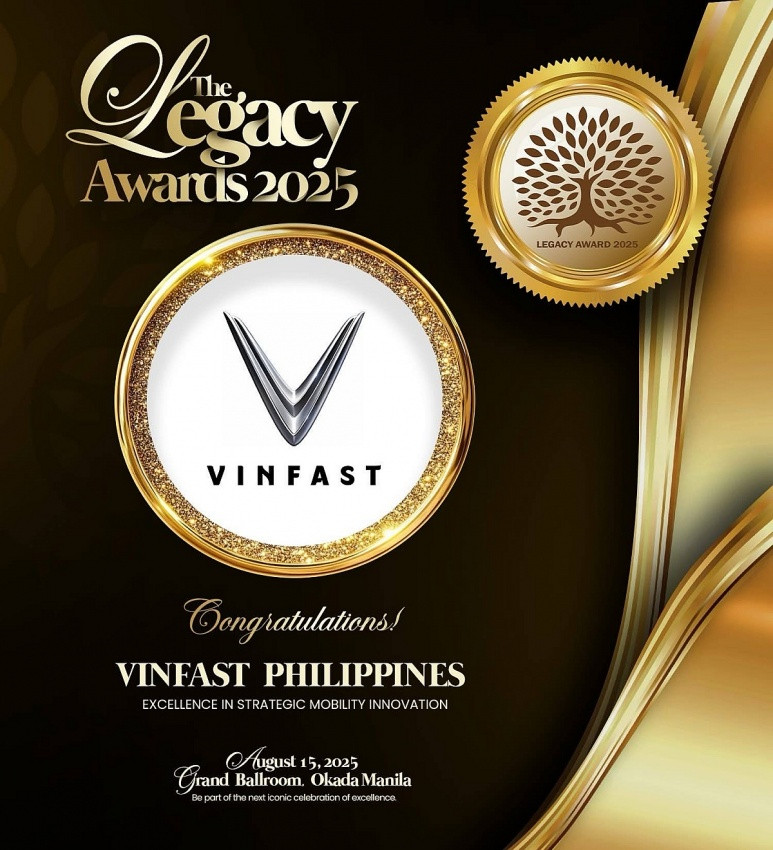 VinFast của tỷ phú Phạm Nhật Vượng giành giải thưởng danh giá tại Philippines