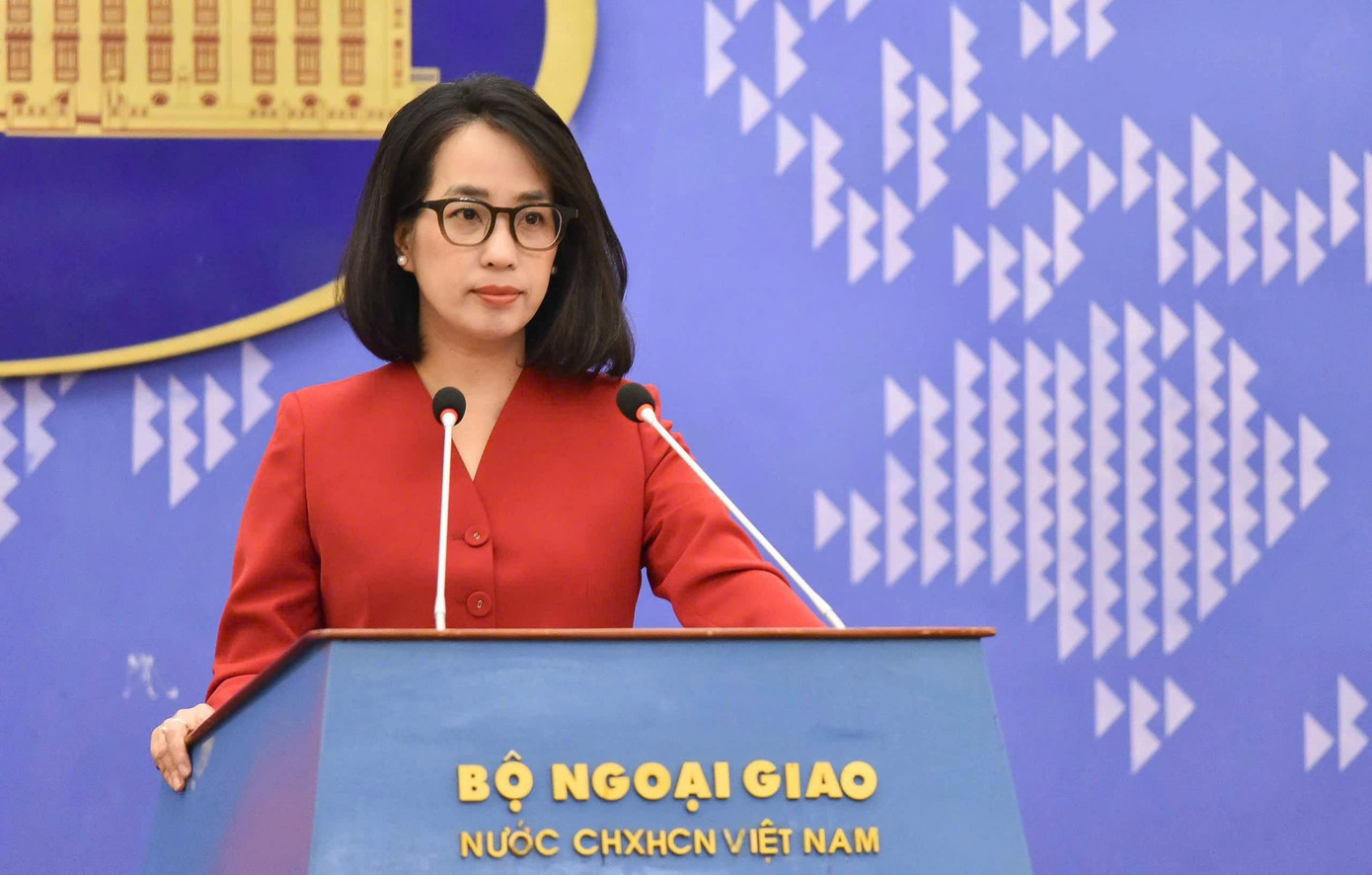 Người phát ngôn Bộ Ngoại giao Phạm Thu Hằng. Ảnh: Mofa npn.jpg
