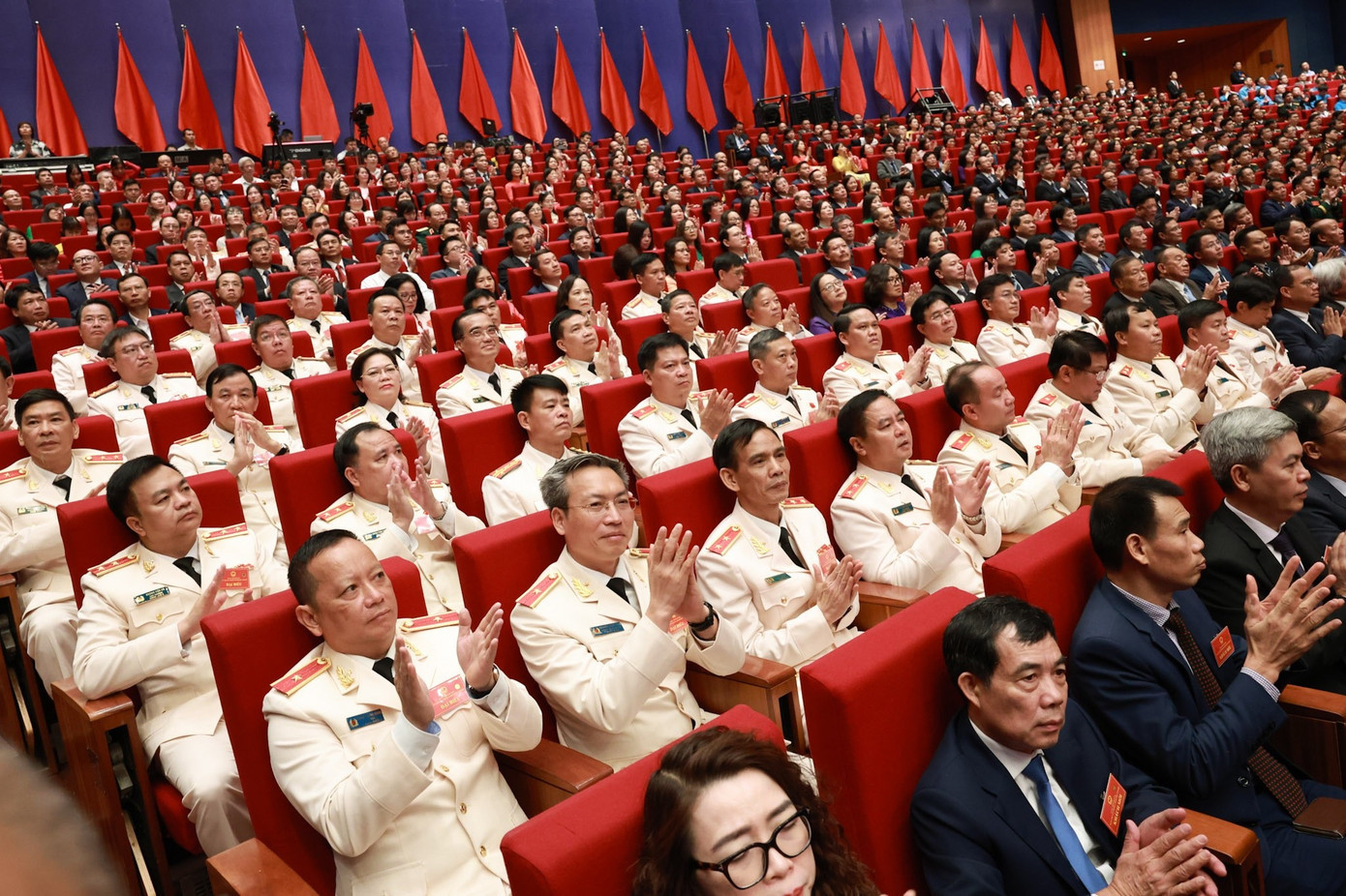 Các đại biểu tham dự lễ kỷ niệm. Ảnh: Như Ý 208cp2.jpg