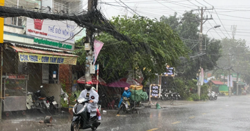 TPHCM đón đợt mưa dông diện rộng
