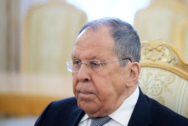 Ngoại trưởng Nga Sergei Lavrov. (Ảnh: Reuters) 3aydquol2znhdkwl5dbetsoqha.jpg