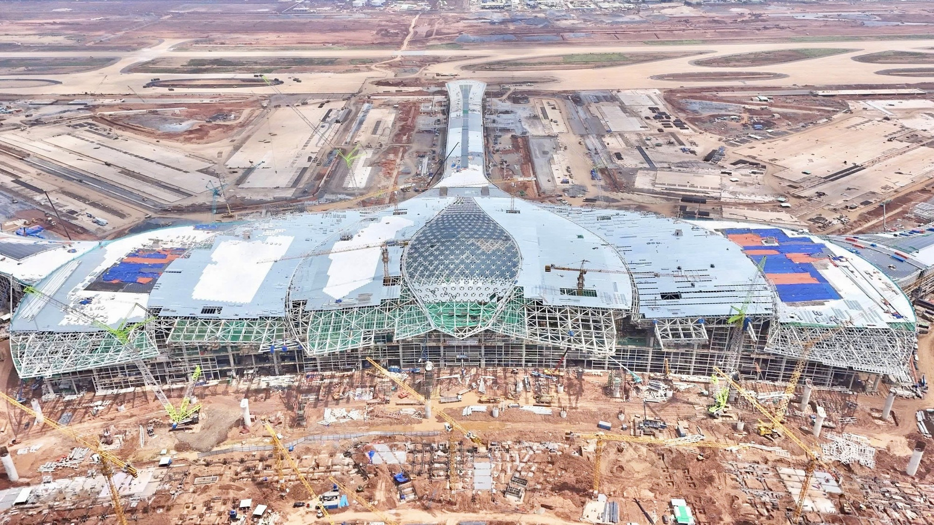Gần 4 tháng nữa, sân bay Long Thành sẽ đạt cột mốc quan trọng- Ảnh 2. Gần 4 tháng nữa, sân bay Long Thành sẽ đạt cột mốc quan trọng- Ảnh 2.