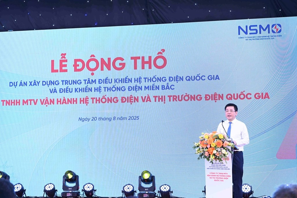 Động thổ công trình 'bộ não' vận hành hệ thống điện quốc gia- Ảnh 1. Động thổ công trình 'bộ não' vận hành hệ thống điện quốc gia- Ảnh 1.